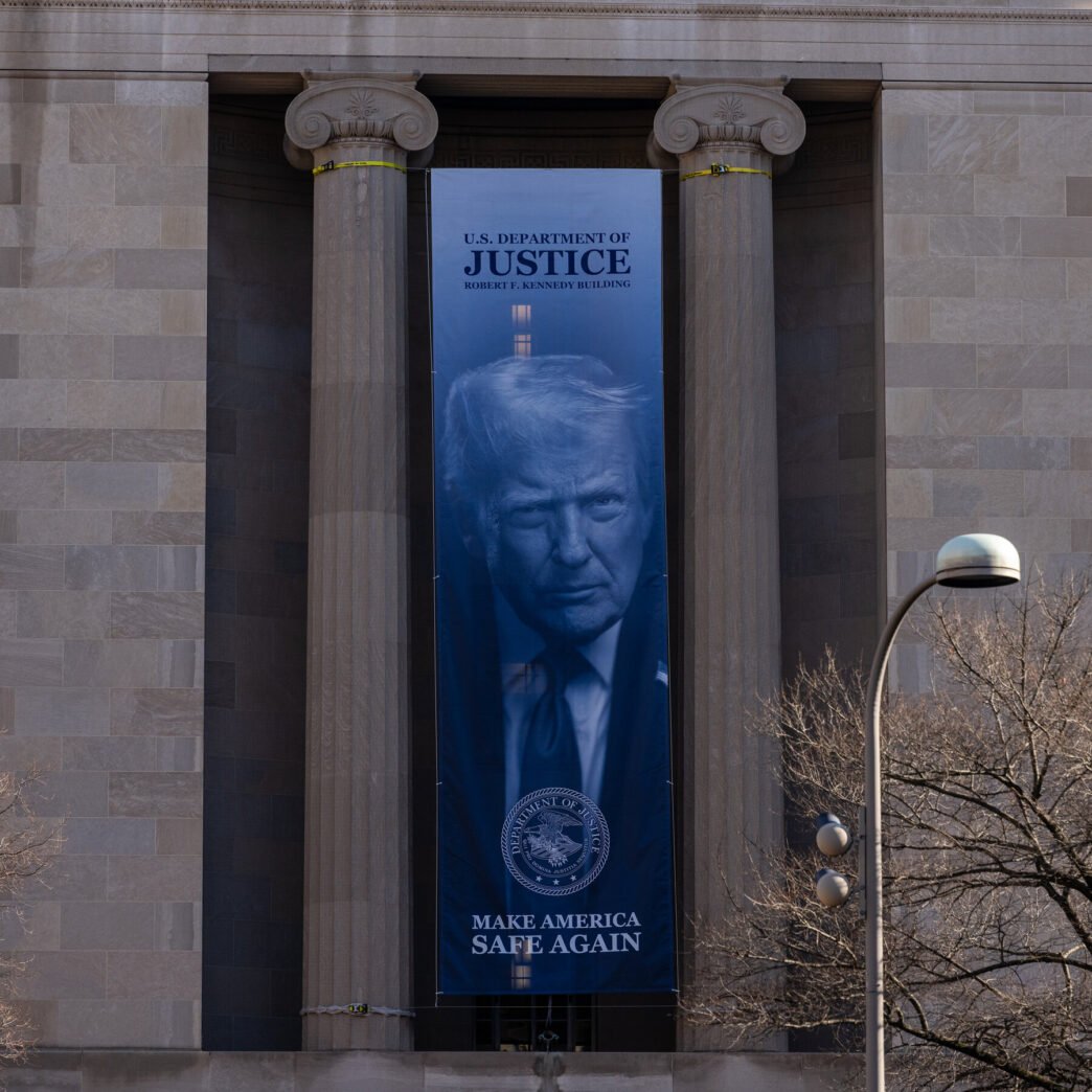 Justice Department building in Washington DC