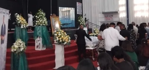 Mourners gather to bid farewell to Keith Govender