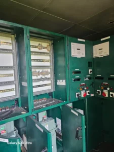 Vandalized electricity substation in KZN