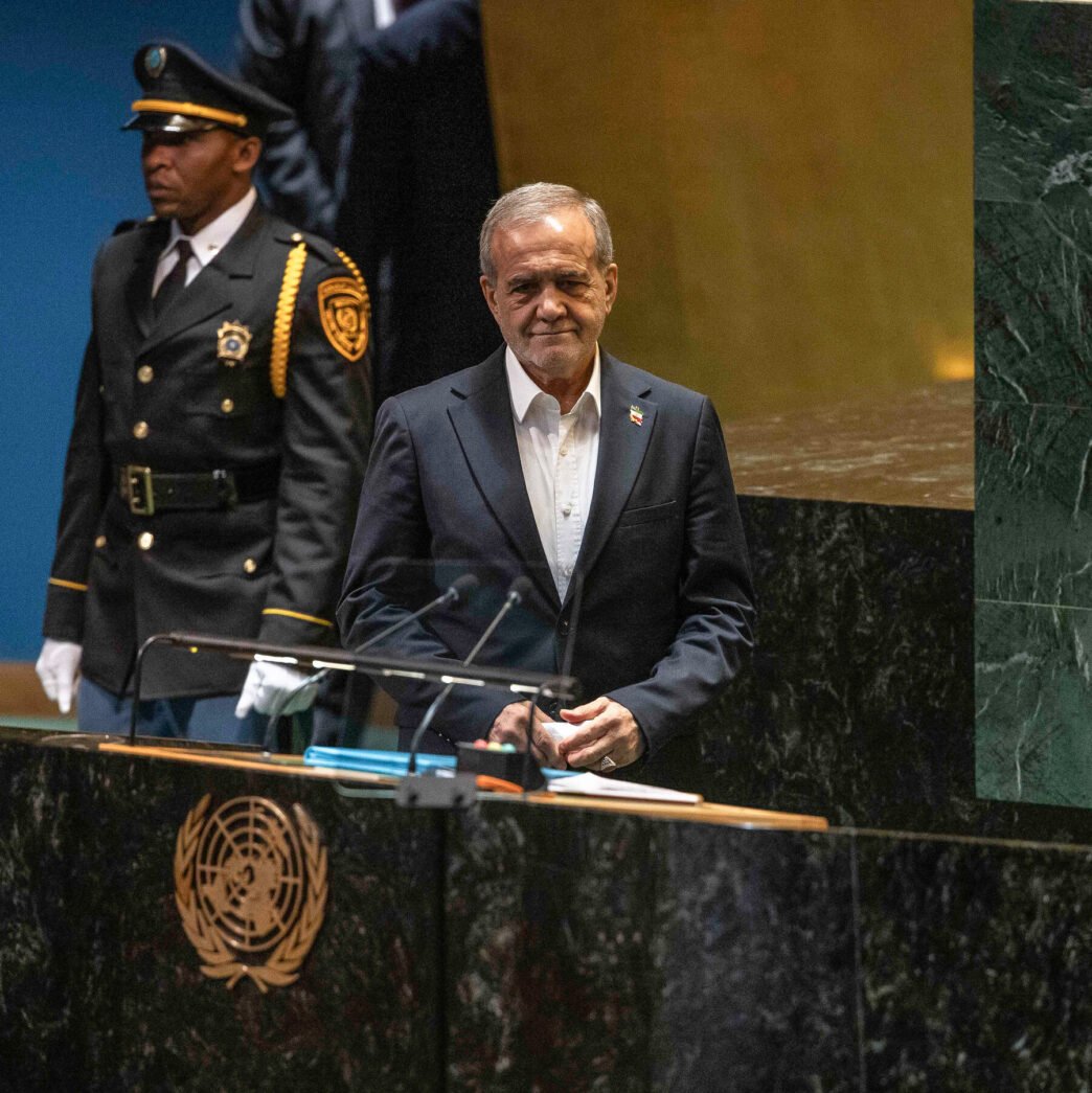 Iranian President Masoud Pezeshkian