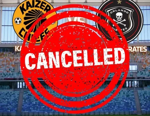 Kaizer Chiefs and Orlando Pirates players in action