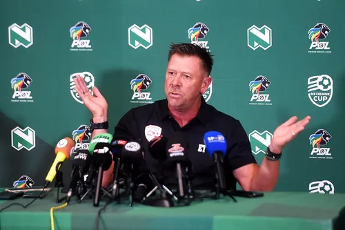 Sekhukhune United players in action