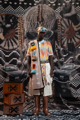 MaXhosa Africa models on the runway