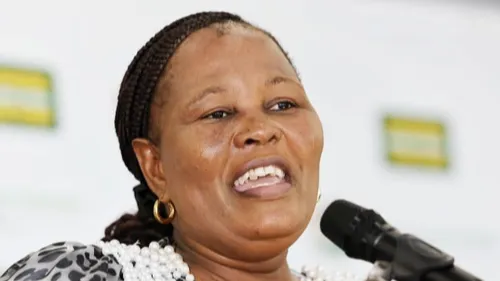 Mbali Shinga, KZN MEC and NFP provincial chairperson