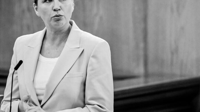 Mette Frederiksen portrait