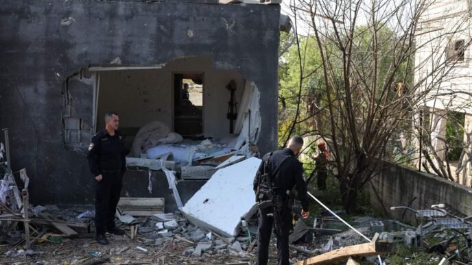 Middle East conflict map