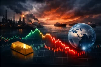 Graph showing impact of Middle East war on SA savings