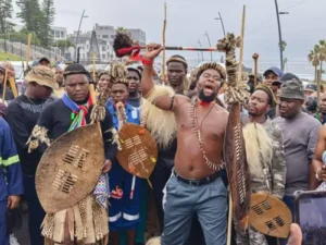 Protesters in the Eastern Cape