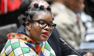 Nobuhle Nkabane in Parliament