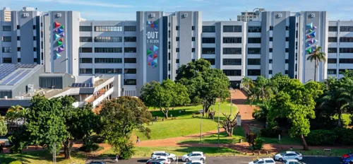 DUT students protesting NSFAS delays