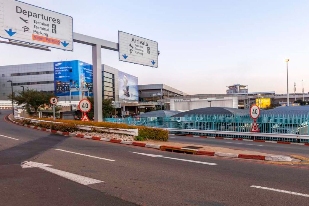 Police at OR Tambo Airport