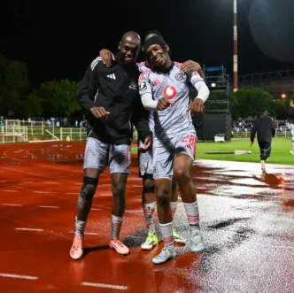 Orlando Pirates players in action