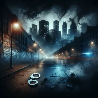 Police officer in South Africa