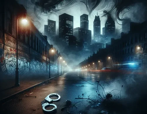 Police officer in South Africa