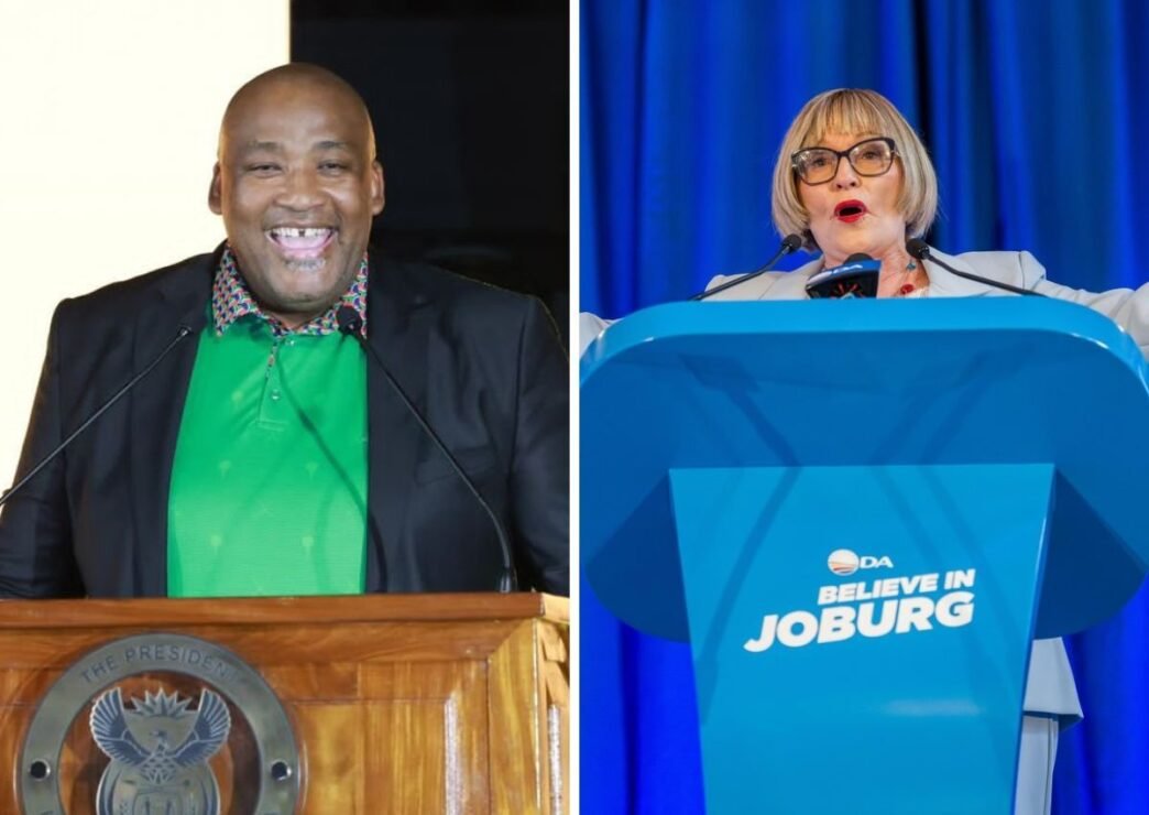 Helen Zille and Gayton McKenzie
