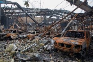 Graph of the rand's value over time