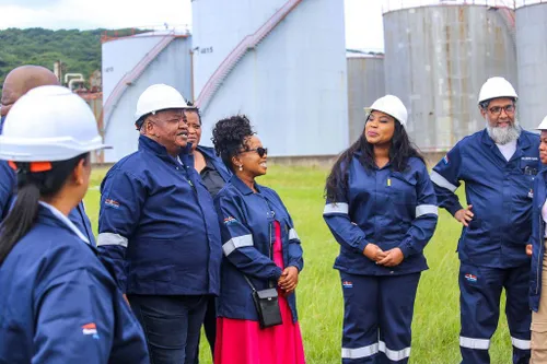 Sapref refinery in Durban