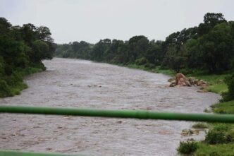 Thunderstorm over South Africa
