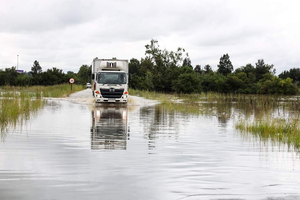 Severe thunderstorm cloud over South Africa