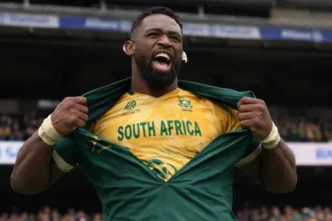 Springboks in action