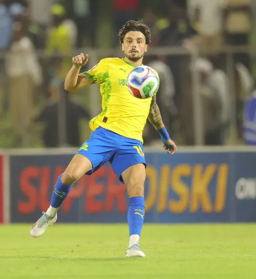 Nuno Santos in action for Mamelodi Sundowns