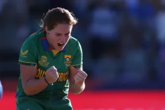 Nadine de Klerk in action