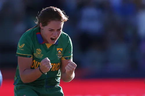 Nadine de Klerk in action