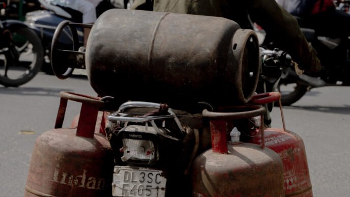 Donald Trump and Iran flag