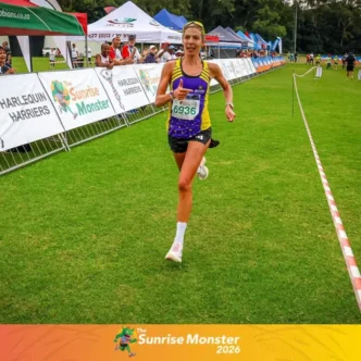 Gerda Steyn in action during a training session