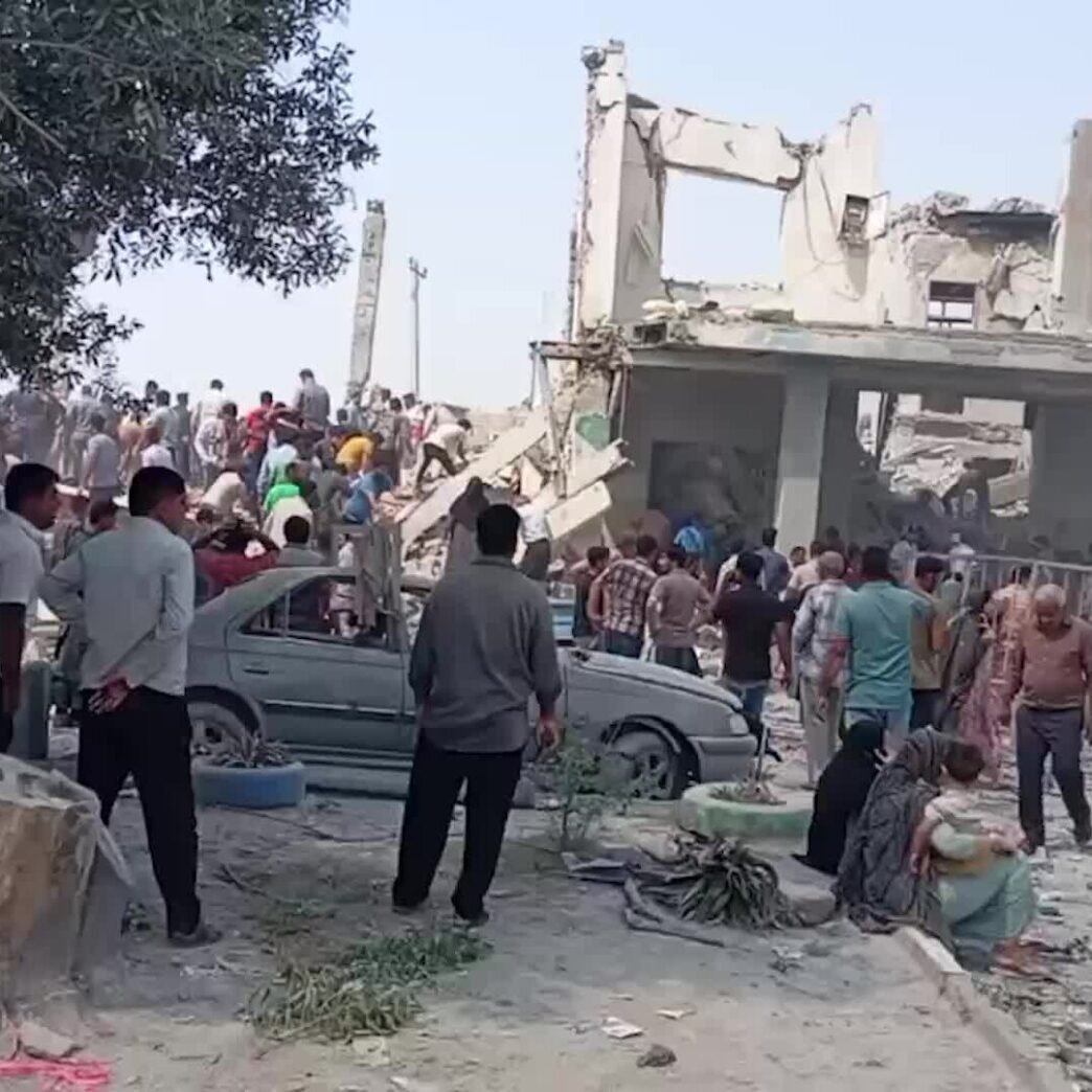 US military personnel in action