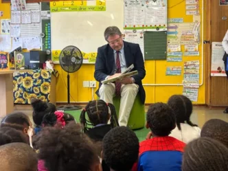 Western Cape school classroom