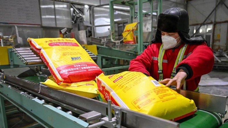 Fertiliser production in Russia