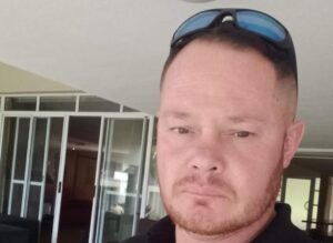 Police car outside court building