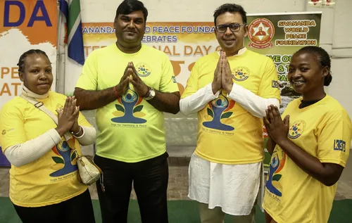 Yoga Mahotsav 2026 launch event in Durban