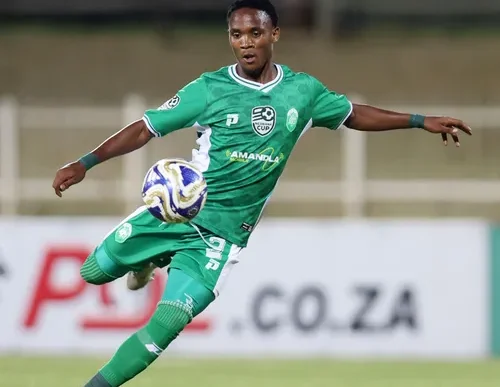 AmaZulu players celebrating a goal