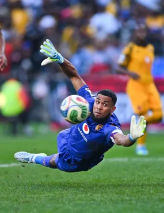 Brandon Petersen in action for Kaizer Chiefs