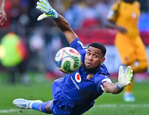 Brandon Petersen in action for Kaizer Chiefs