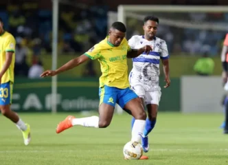 Mamelodi Sundowns players in action