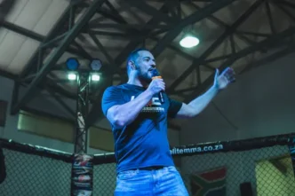 UMC 2 fighters in the cage