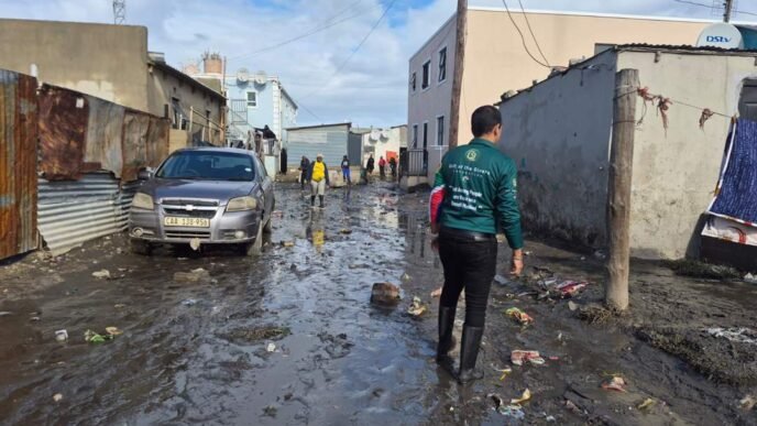 Cape Town flooding aftermath