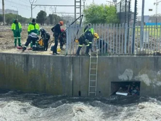 Cape Town flood rescue