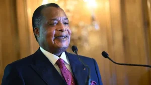 Denis Sassou Nguesso, president of the Republic of the Congo
