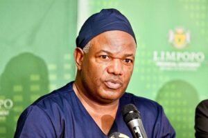 Conjoined twins before separation surgery