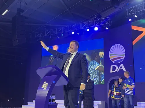 Geordin Hill-Lewis, the new DA leader