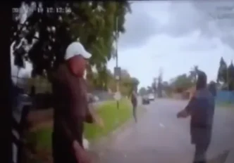 Dashcam footage of Emmarentia road rage incident
