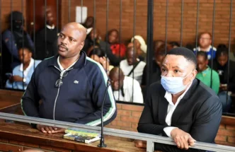 Julius Mkhwanazi and Kagiso Lerutla in court