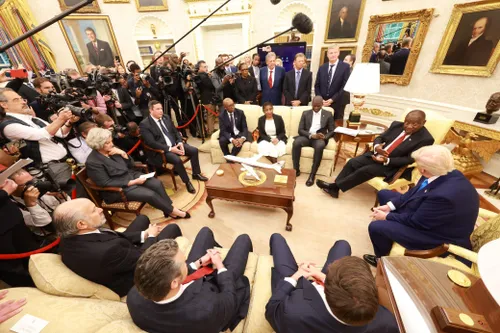 Image of a person speaking with a megaphone