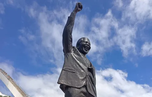 Nelson Mandela portrait