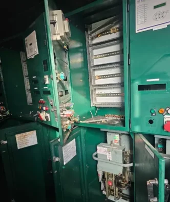 vandalised substation in Richards Bay