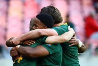 Junior Springboks in action against Argentina